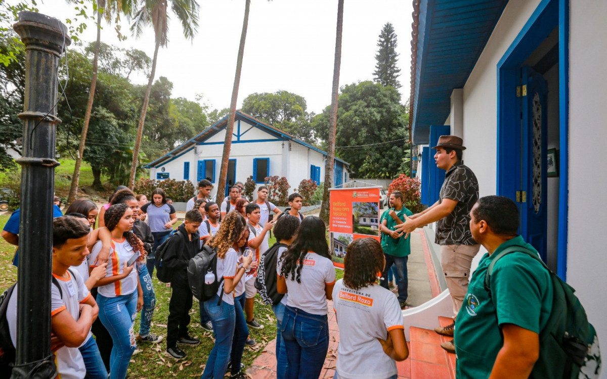 A 2ª Expo Bel Meio Ambiente foi realizada na Fazenda Boa Esperança, um local histórico do município
