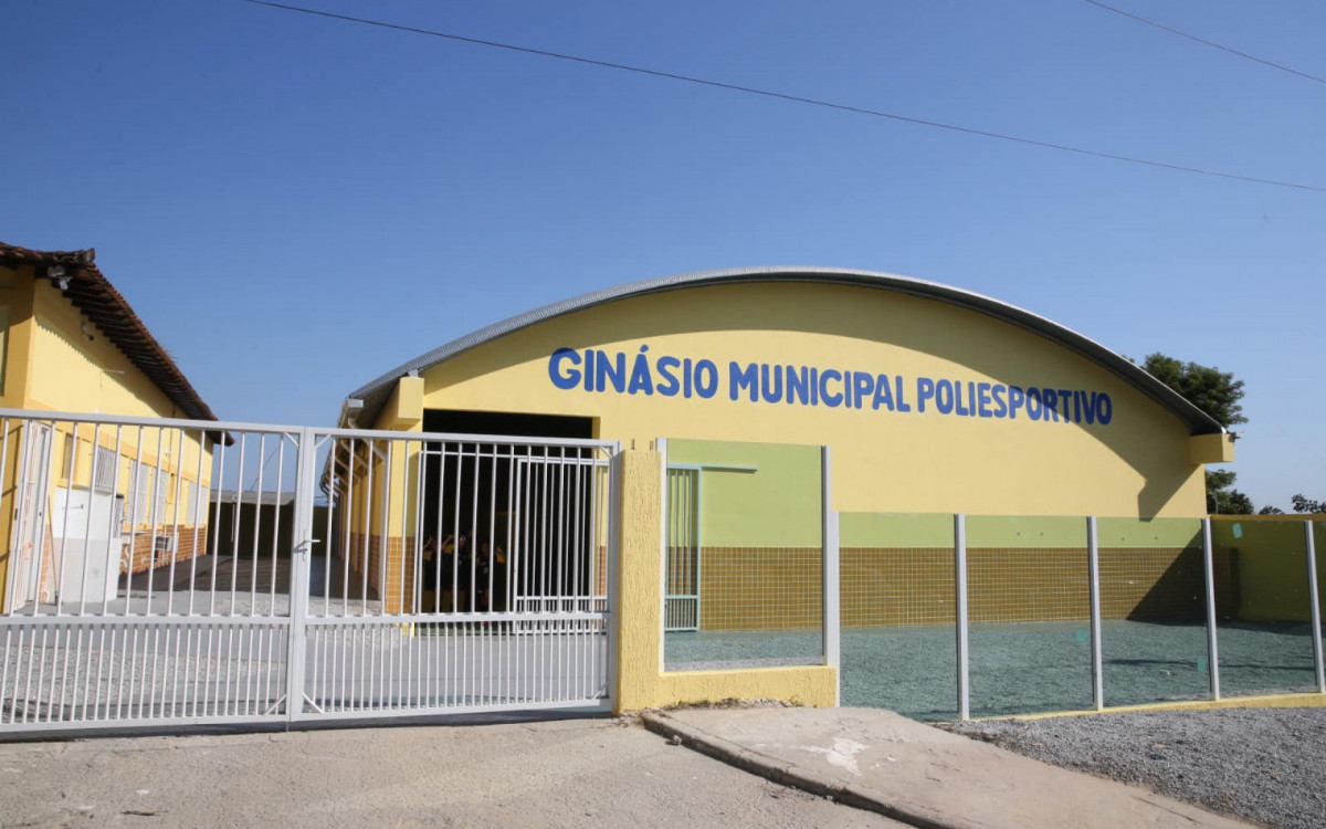 Inauguração Ginásio Poliesportivo Brunno Nametala