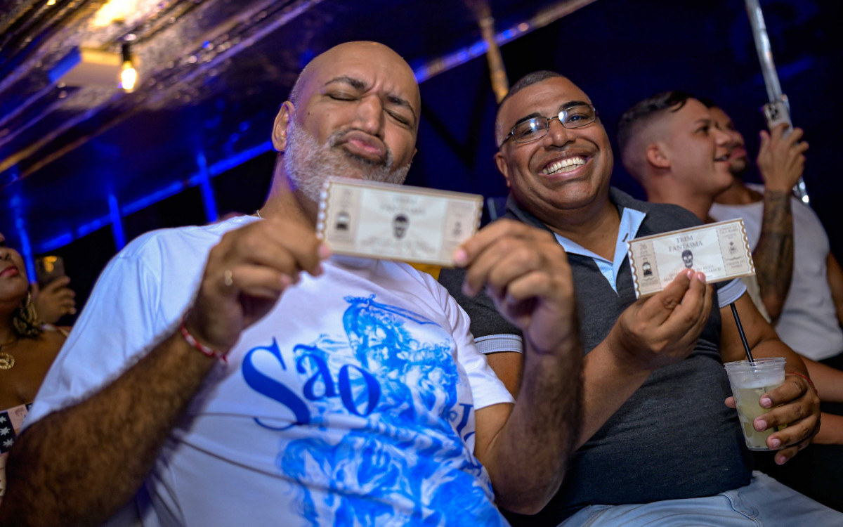 Convidados entraram no clima do enredo