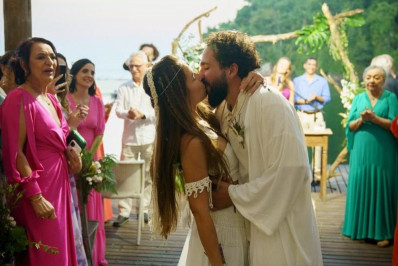 Murilo Couto se casa com Martina Möller: 'Bom demais'