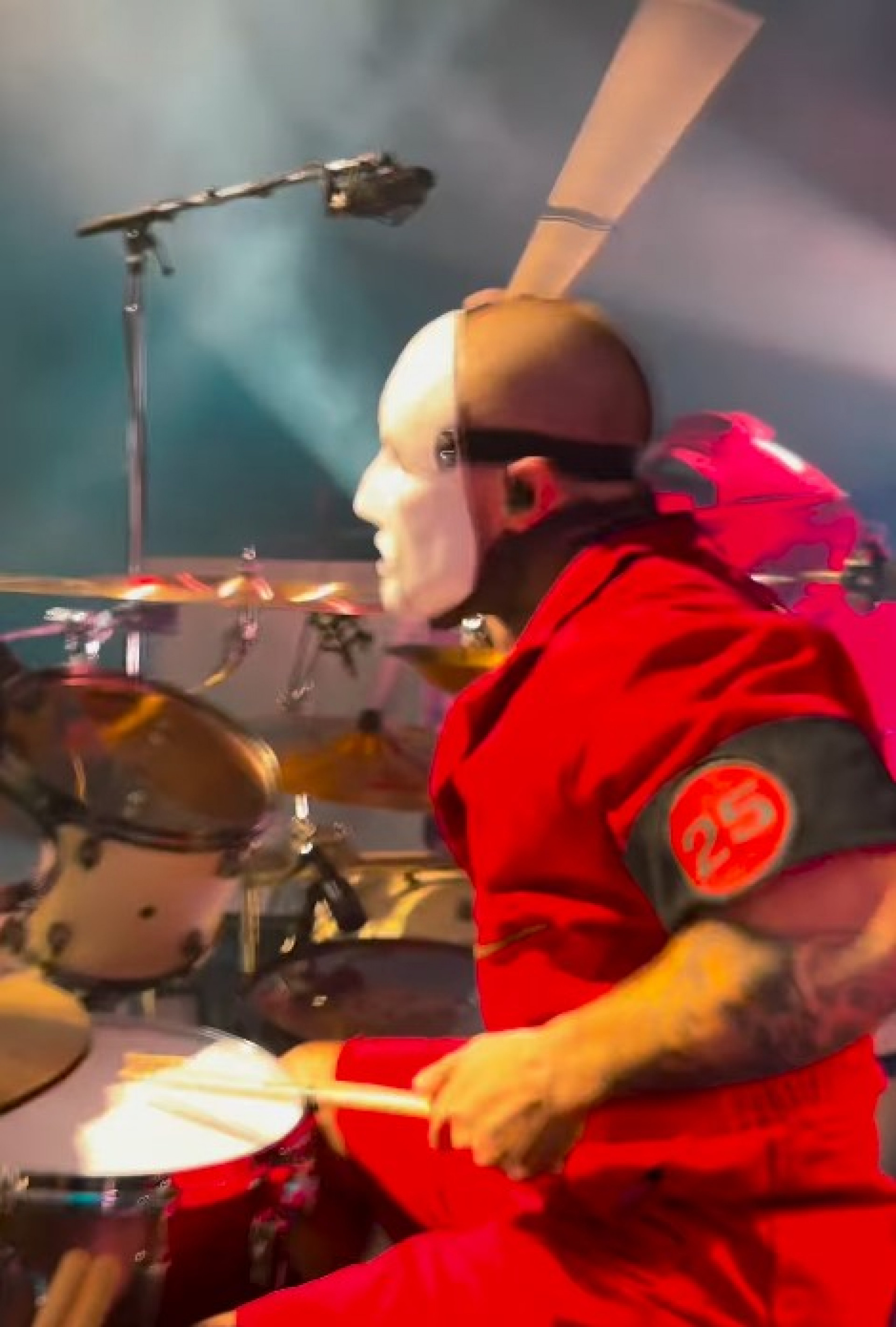 Eloy Casagrande, ex-Sepultura, é o baterista do Slipknot - Reprodução / Instagram