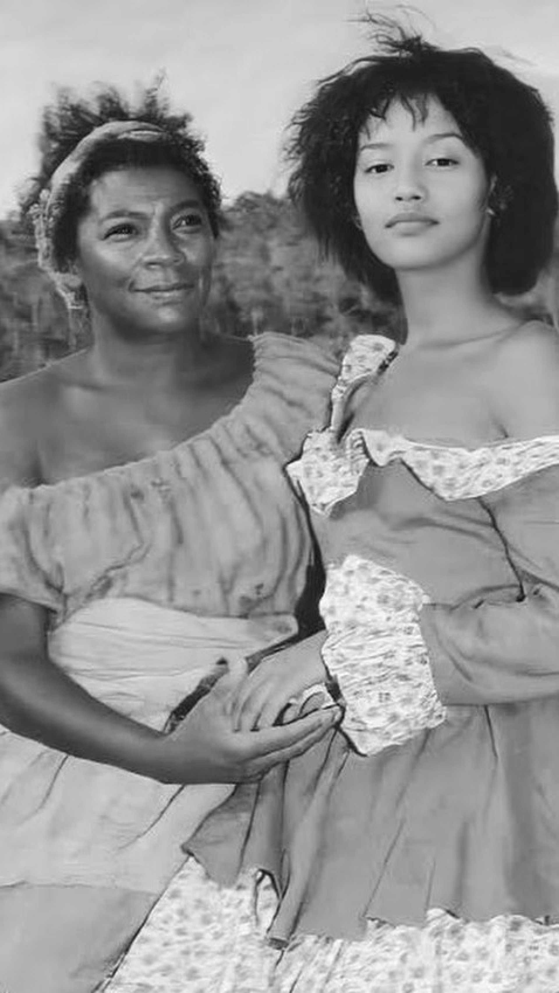 'Xica da Silva', em 1996, em que viveu Maria da Silva ao lado de Ta&iacute;s Ara&uacute;jo
 - Reprodu&ccedil;&atilde;o / Instagram