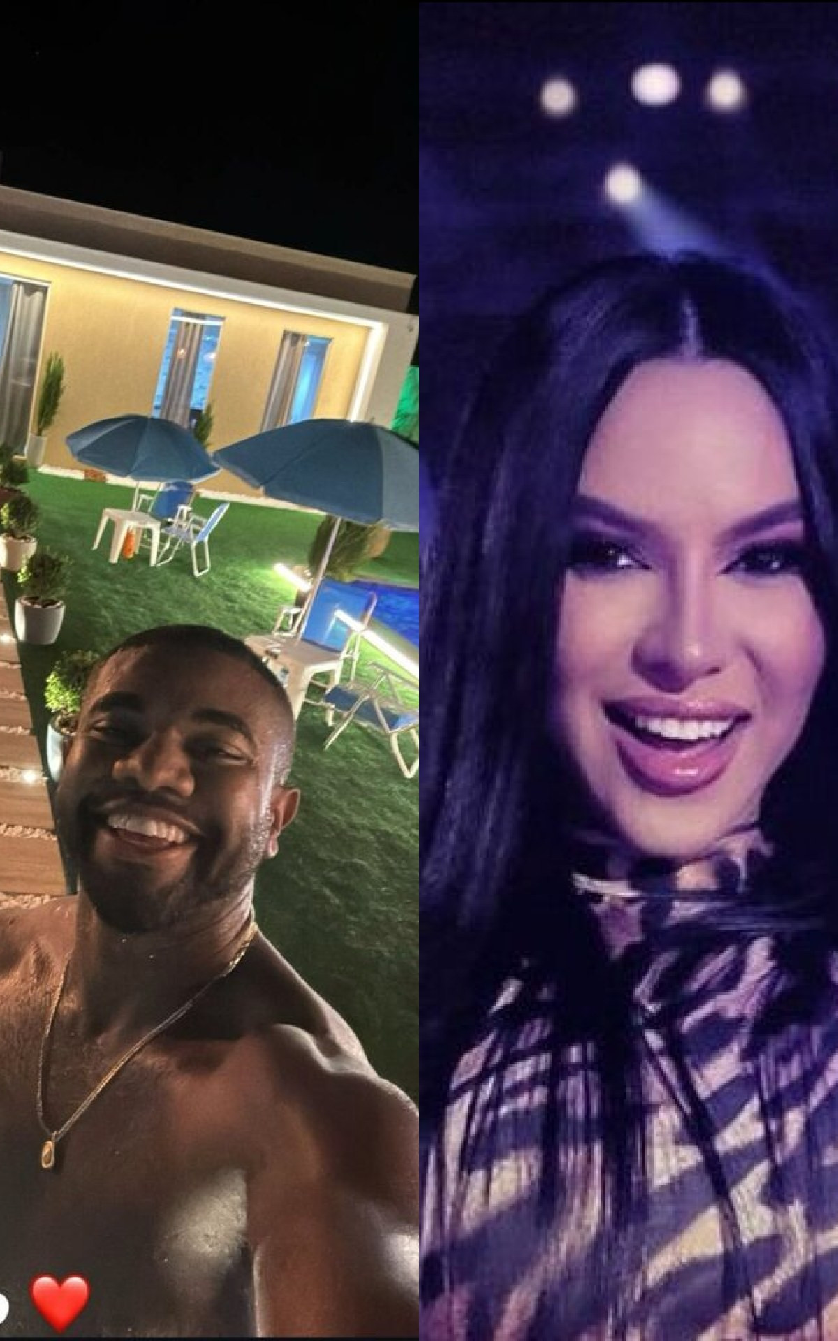 Davi Brito e Tamires Assis - reprodução