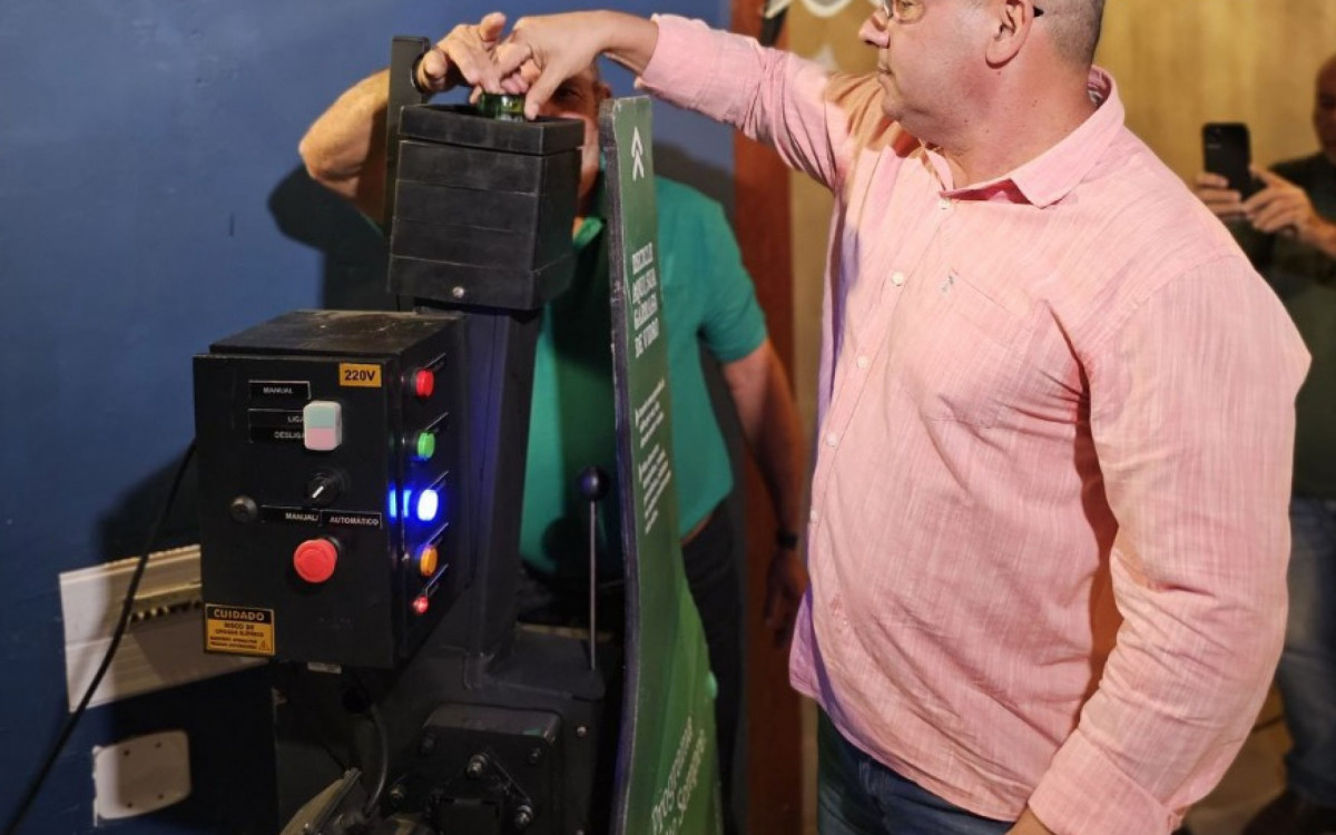 Marcelo Magno participa de lançamento de projeto pioneiro no Brasil de reciclagem de vidro  