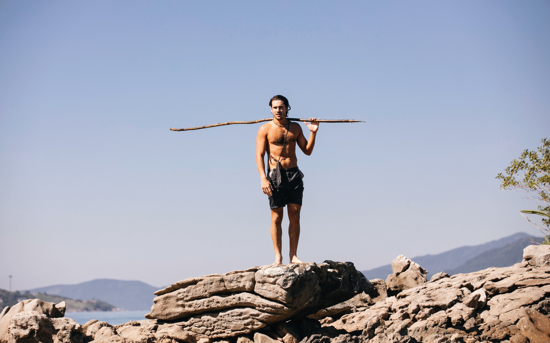 Veja primeiras fotos de Nicolas Prattes como Rudá em próxima novela das nove da Globo - Globo/ Manoella Mello