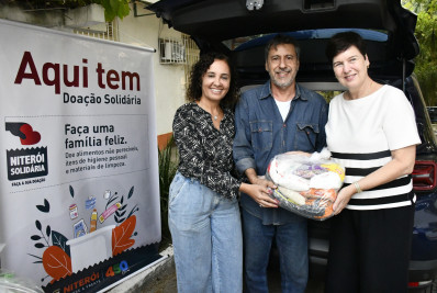 Niterói Solidária distribui 4 toneladas de doações arrecadadas 
