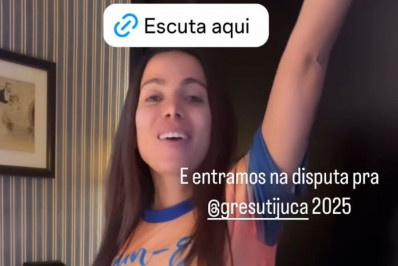 Vídeo! Conheça o samba feito por Anitta para disputa da Unidos da Tijuca