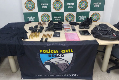 Polícia apreende arma e materiais da milícia na casa de Naval, apontado como novo líder do grupo