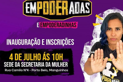 Secretaria da Mulher inaugura Casa Empoderadas e Empoderadinhas em Búzios