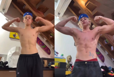Juliano Floss impressiona ao mostrar antes e depois do corpo
