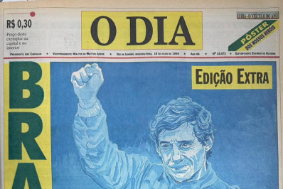 Veja como o Jornal O Dia noticiou a campanha do tetra da Copa do Mundo de 1994