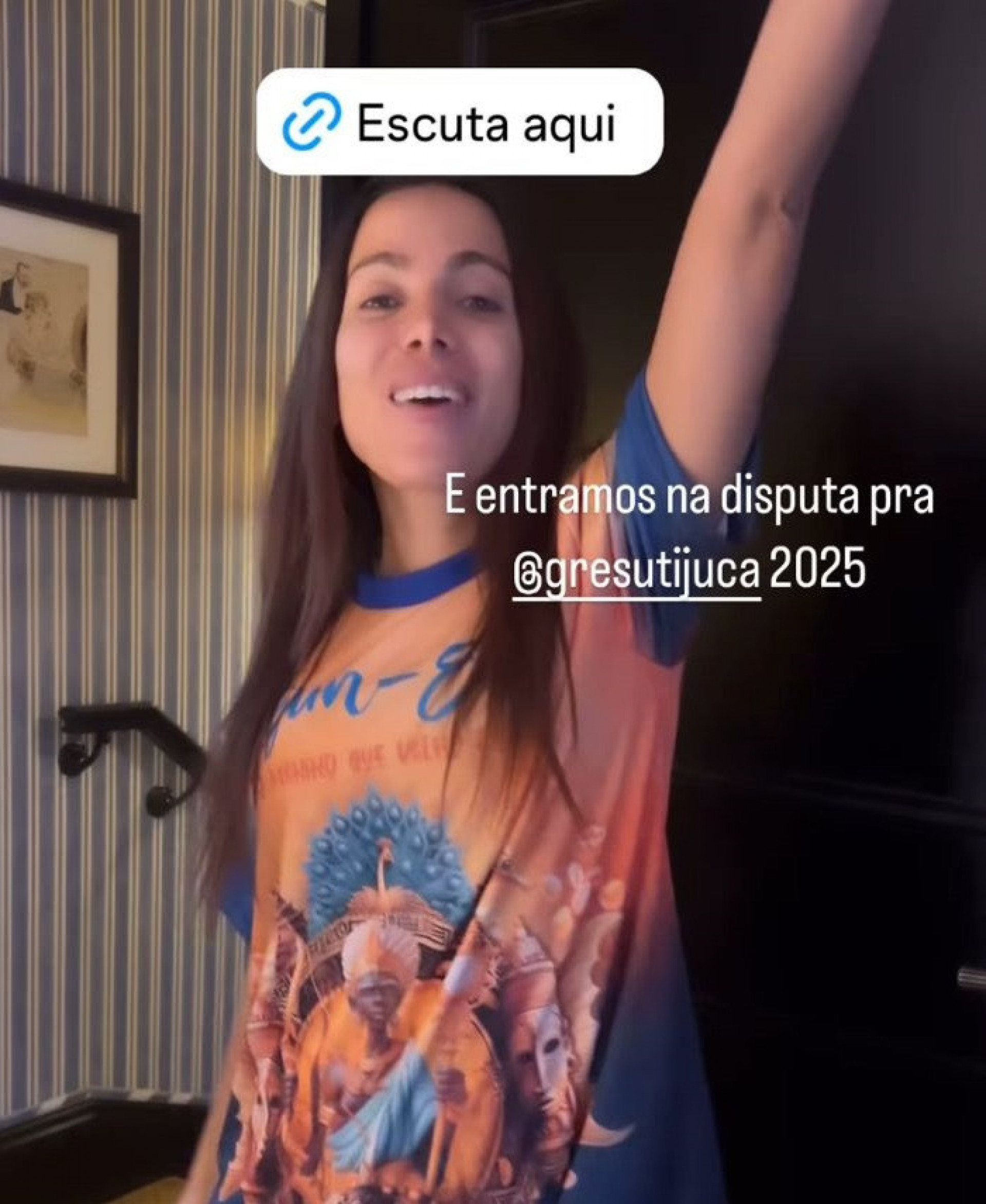 Composição de Anitta entra na disputa pelo samba da Unidos da Tijuca - Reprodução do Instagram