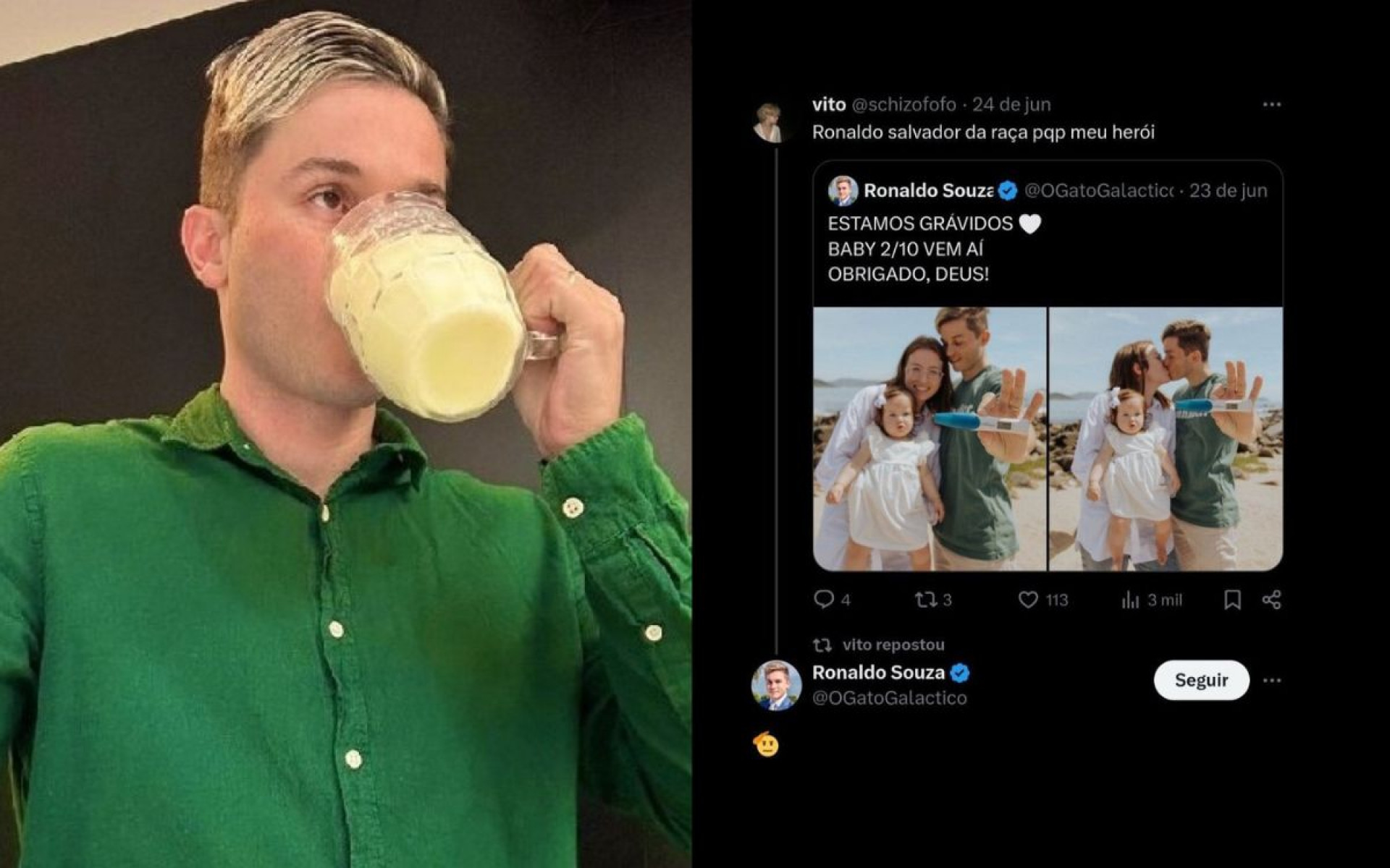 Influenciador infantil troca farpas com Felipe Neto após ser acusado de fazer post nazista - Reprodução / X