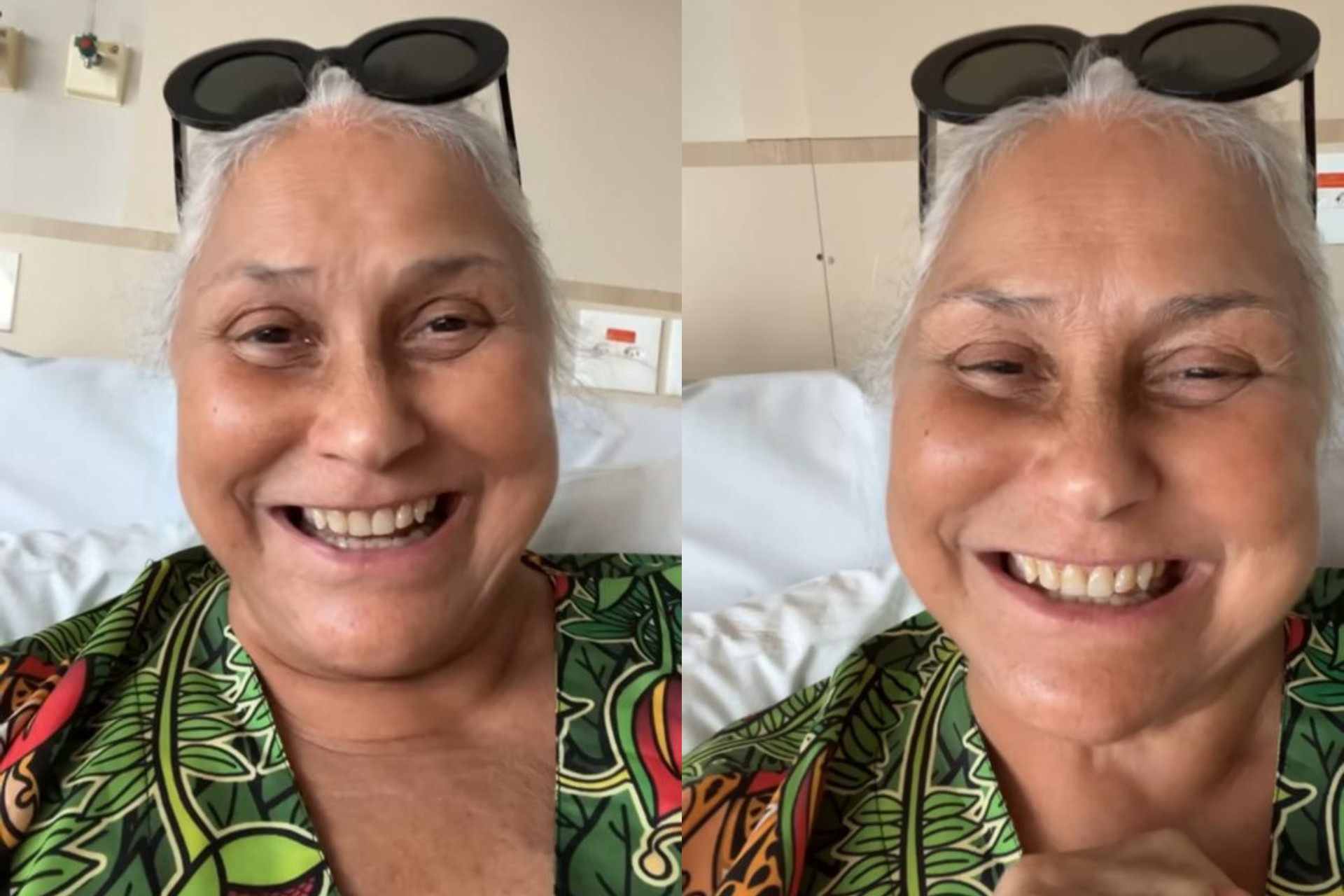 Fafá de Belém celebra alta hospitalar após acidente doméstico
 - Reprodução / Instagram 