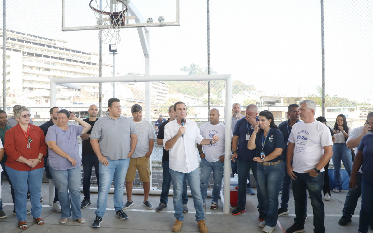 Vila Olímpica agora tem nome de Apolinho