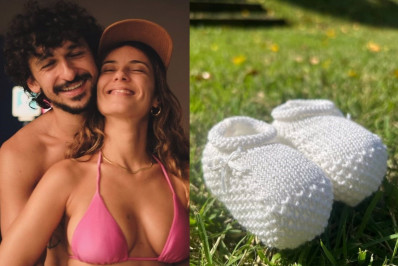 Andréia Horta anuncia gravidez: 'Maior alegria de nossas vidas'