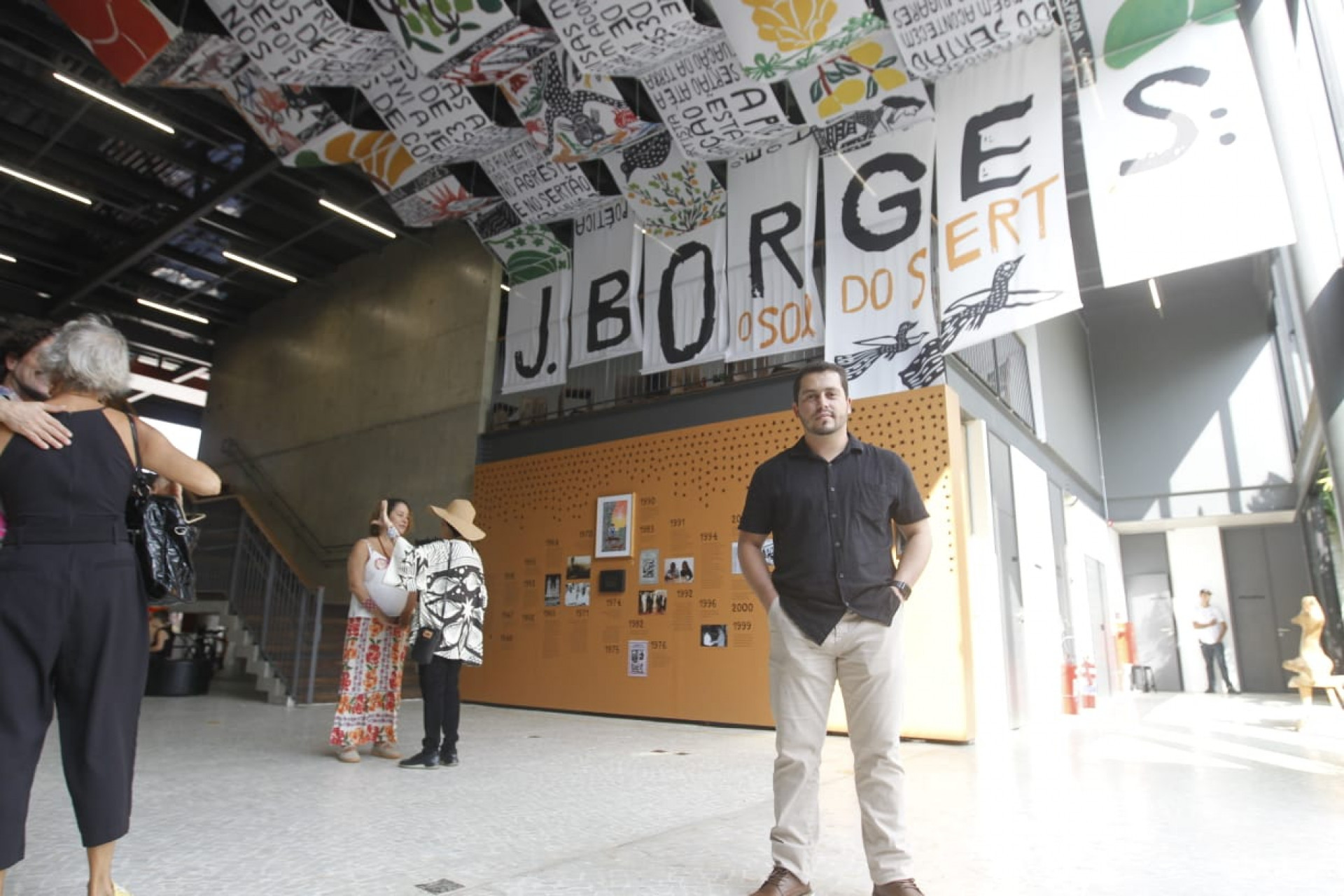 Pablo Borges é o penúltimo filho de J. Borges - Reginaldo Pimenta / Agência O Dia