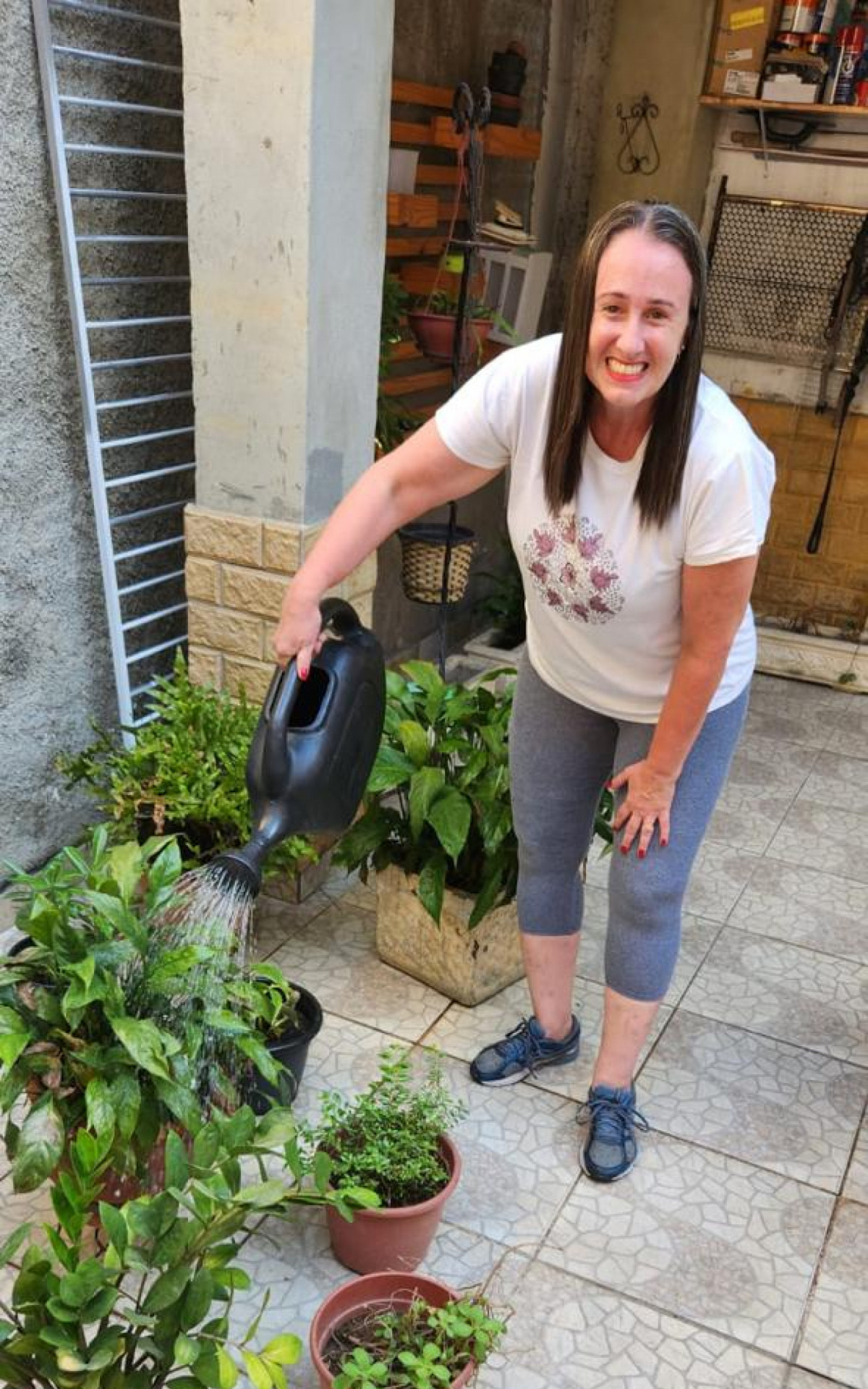 Ana Paula Gentil Begário teve abastecimento em sua casa melhorado após modernização