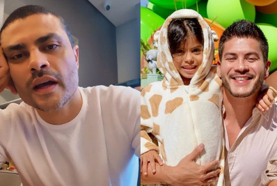 Cozinheiro se pronuncia após polêmica com a filha de Arthur Aguiar e Maíra Cardi