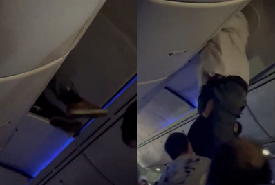 Vídeo! Passageiro é resgatado do teto após turbulência em voo que pousou de emergência em Natal