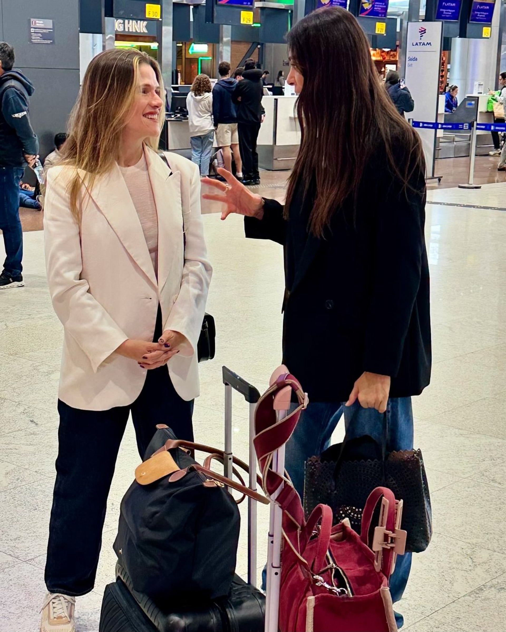 Ingrid Guimarães e Mônica Martelli - Reprodução / Instagram 