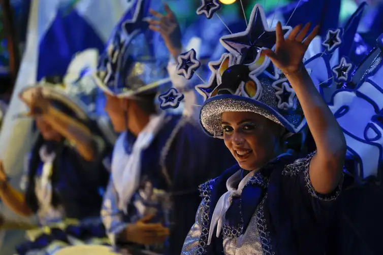 Boi Caprichoso na segunda noite do Festival de Parintins 2024 - Fernando Frazão/Agência Brasil