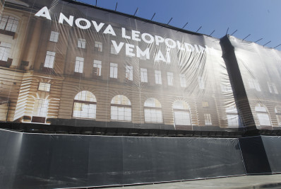 Sem pagamento, obras da Leopoldina são paralisadas; prefeito cita 'histórico de acidentes'