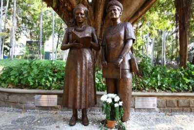 Lélia Gonzalez e Carolina Maria de Jesus são homenageadas com estátuas em Belo Horizonte