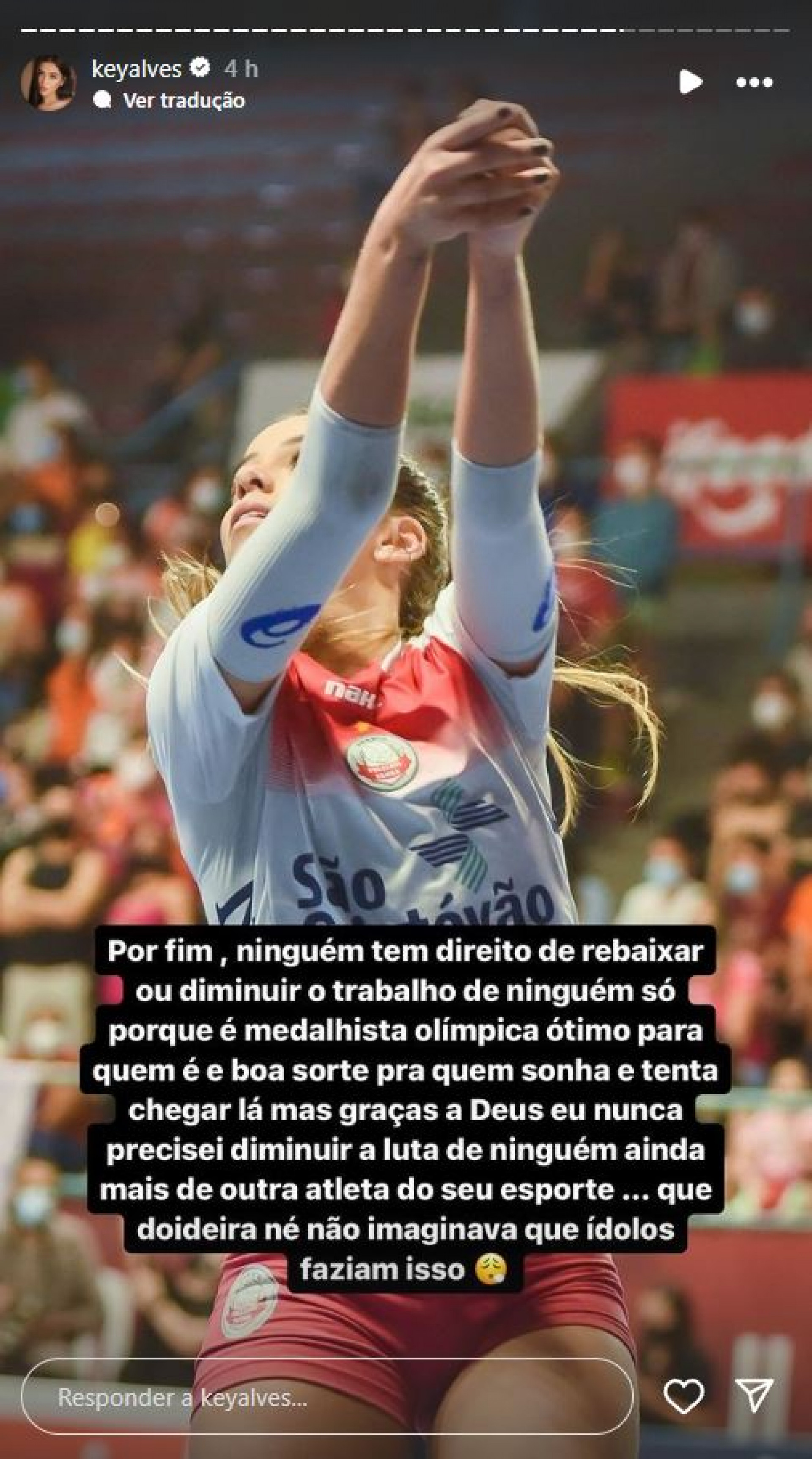 Key Alves respondeu comentários de Márcia Fu nas redes sociais - Reprodução / Instagram