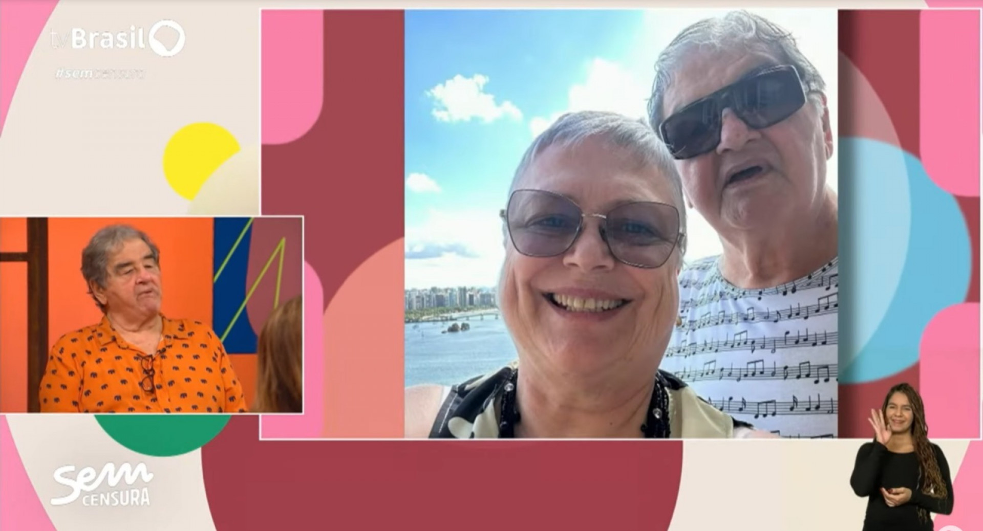 Otávio Augusto fala sobre relação com a mulher, Cristina Mullins - Reprodução