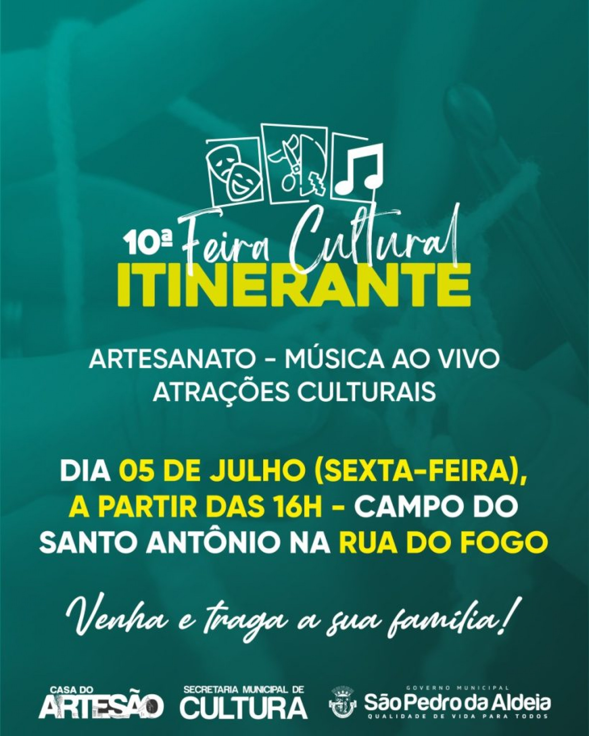 Feira Cultural Itinerante  - Reprodu&ccedil;&atilde;o/ Rede social 