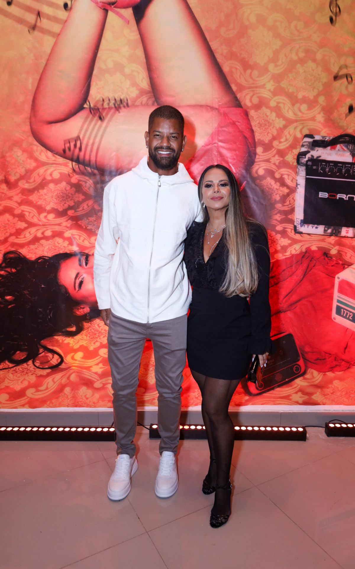 Guilherme Militão e Viviane Araújo