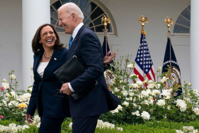 EUA: Biden e Harris se reúnem em almoço fechado para imprensa, em meio a rumores sobre sucessão