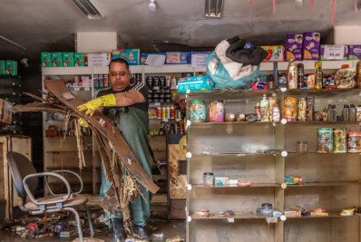 Municípios mais atingidos por cheias têm até 92% dos empregos afetados