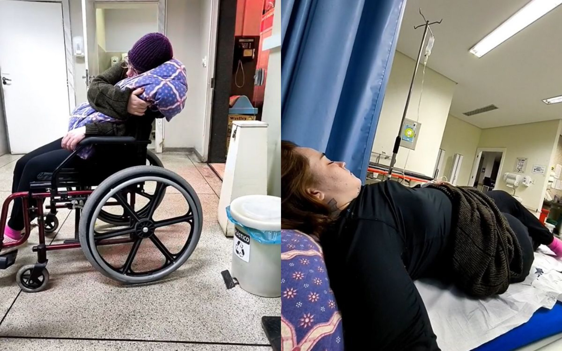 Carolina convive com a neuralgia do trigêmeo, considerada a 'pior dor do mundo' - Reprodução / TikTok