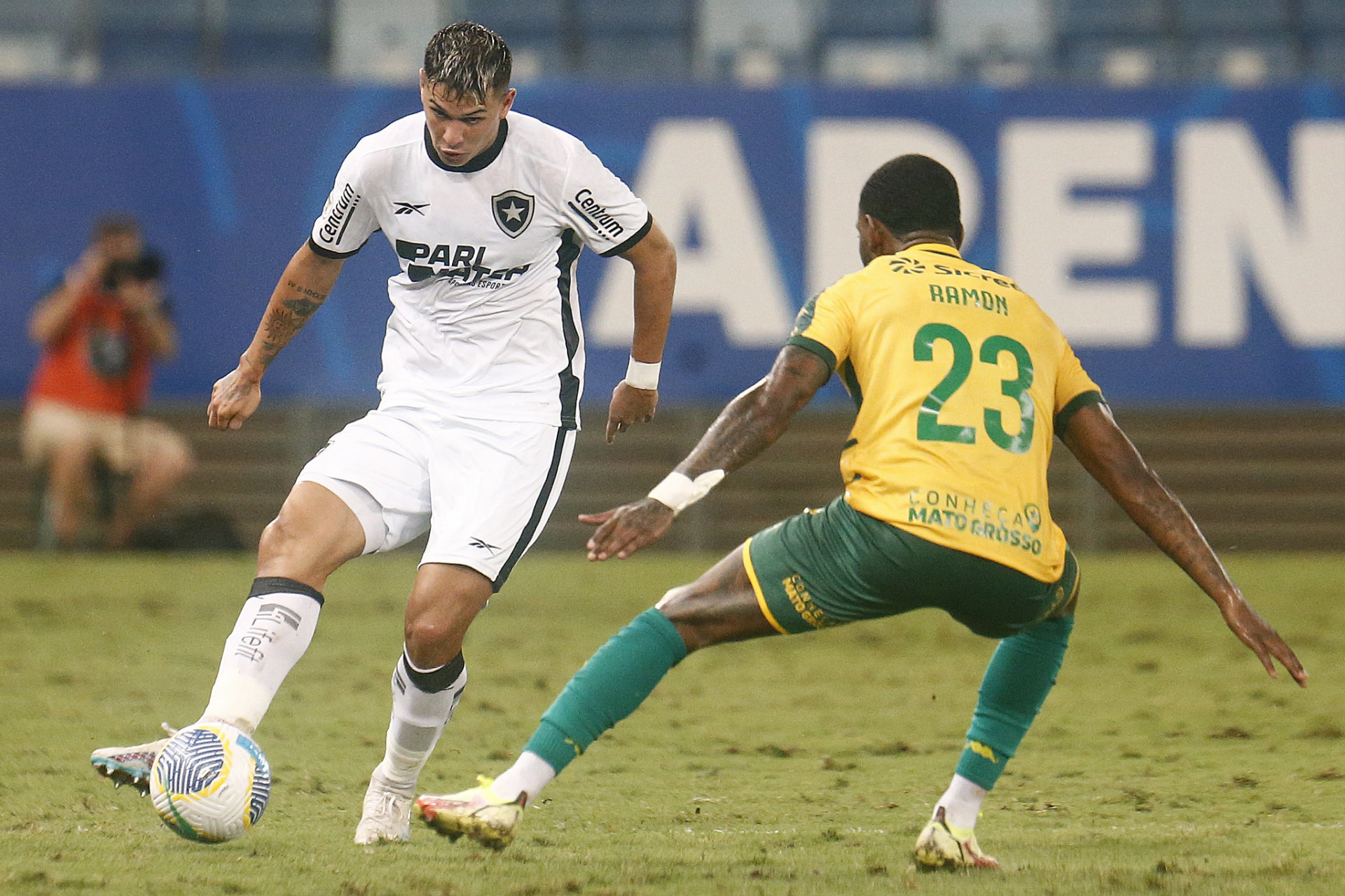 Mateo Ponte em Cuiabá x Botafogo - Vítor Silva/Botafogo