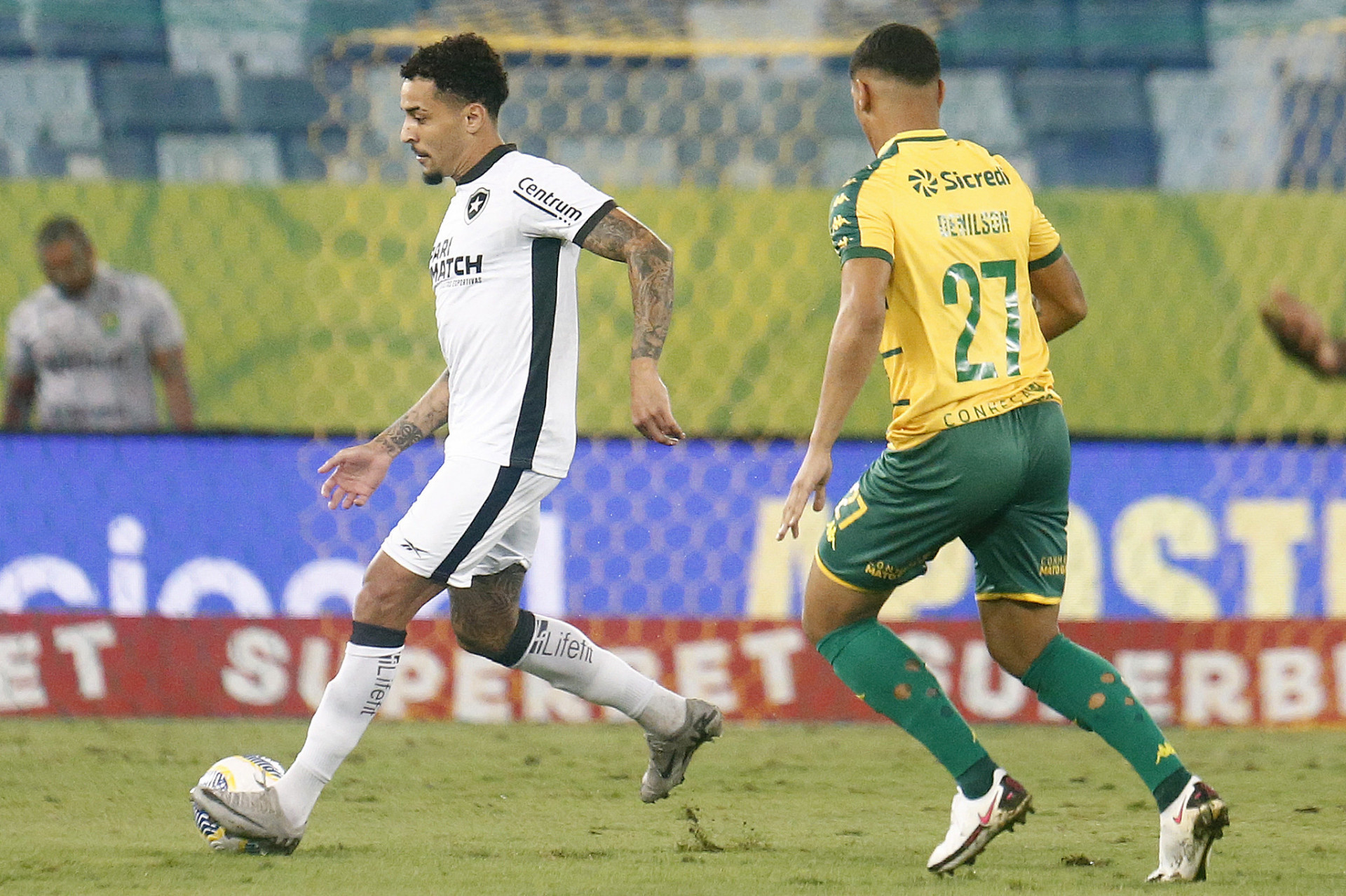 Lance do jogo entre Cuiabá e Botafogo - Vítor Silva/Botafogo