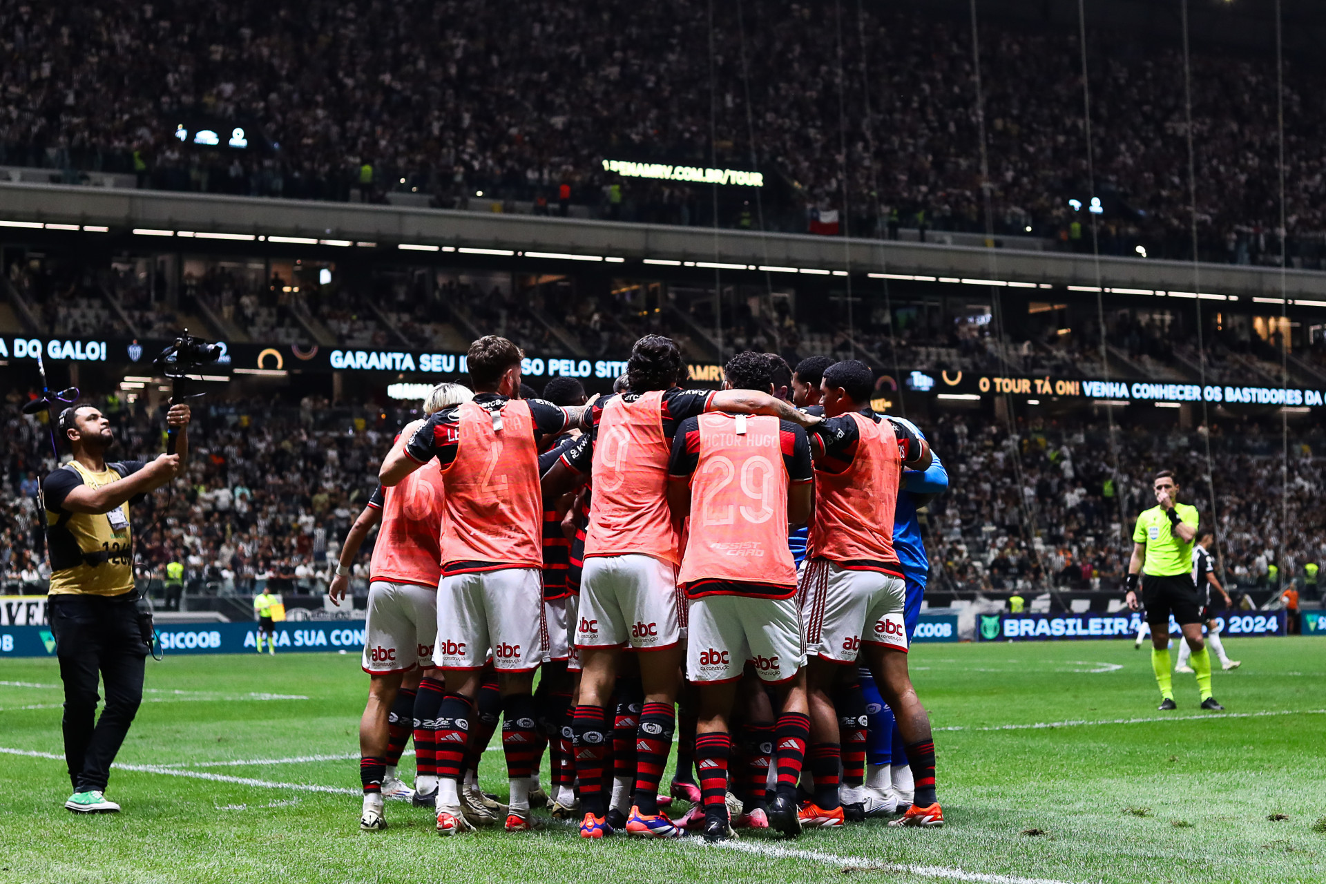 Festa dos jogadores do Flamengo - Gilvan de Souza/Flamengo