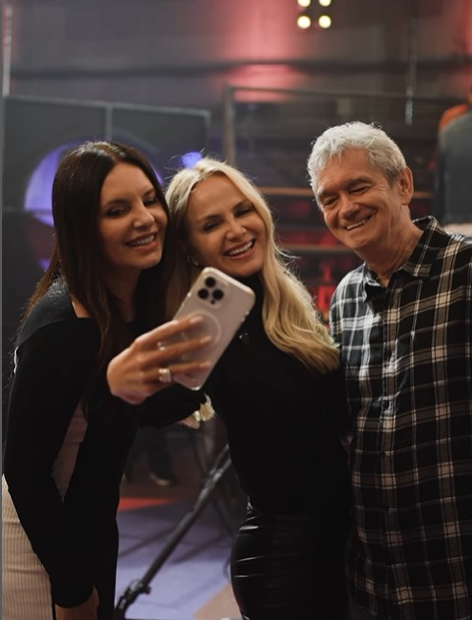  Manzar Feres, Serginho Groisman e Eliana - Reprodução do  Instagram