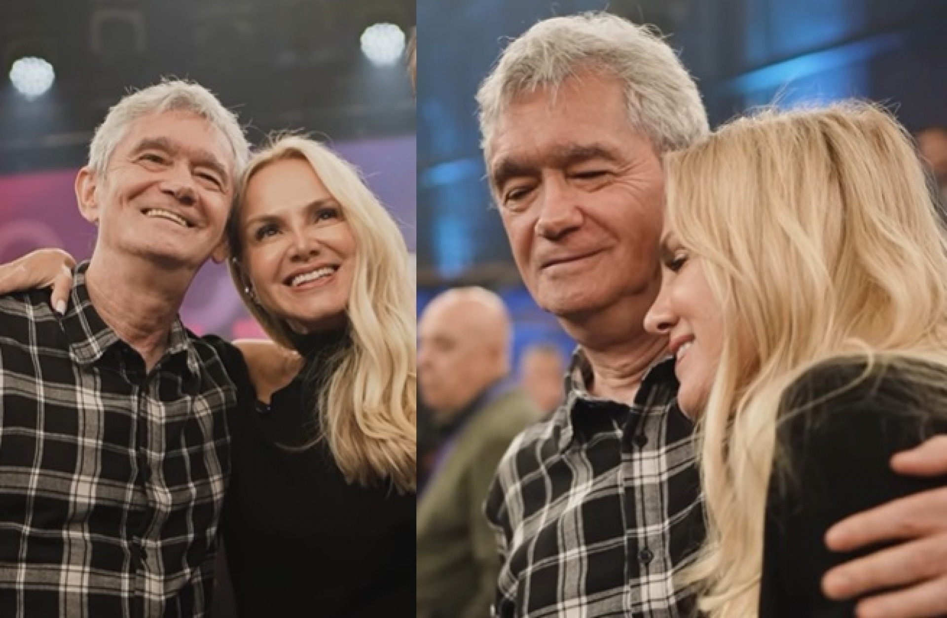 Eliana encontra Serginho Groisman na TV Globo - Reprodução do  Instagram