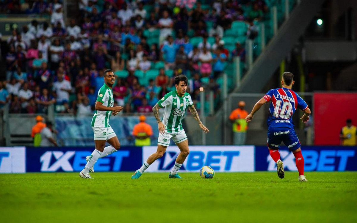 Thaciano brilha e Bahia derrota o Juventude na Arena Fonte Nova