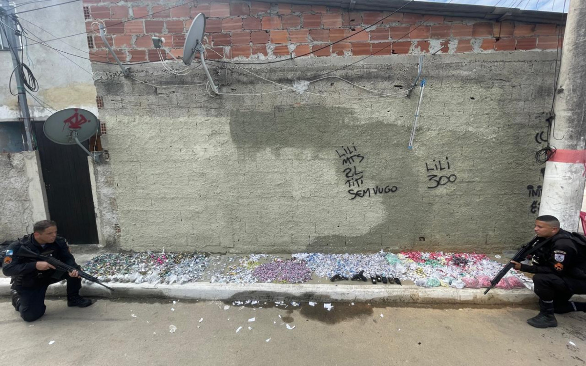 Prejuízo no tráfico de drogas da localidade