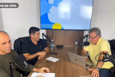 Alexandre Martins estreia podcast ao vivo com Secretários de Búzios em sua live semanal