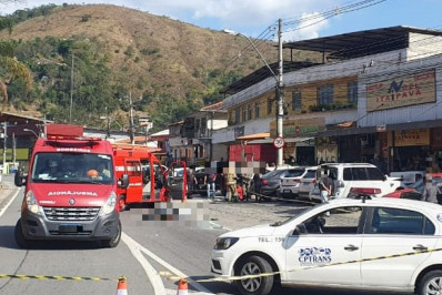 Manhã em Itaipava tem vazamento de gás registrado e morte por atropelamento