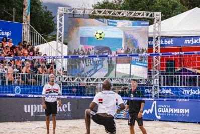 Guapimirim será palco da 1ª rodada da Liga Nacional de Futevôlei 2024