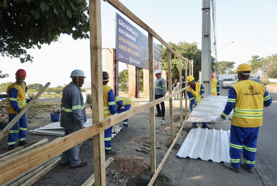 Obras de novo espaço de lazer na área do Piscinão de São Gonçalo são iniciadas