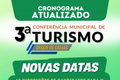Novo prazo para inscrições da Conferência Municipal de Turismo de Caxias