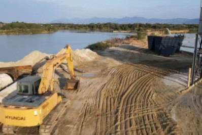 PF realiza operação para combater extração ilegal de areia na Baixada Fluminense