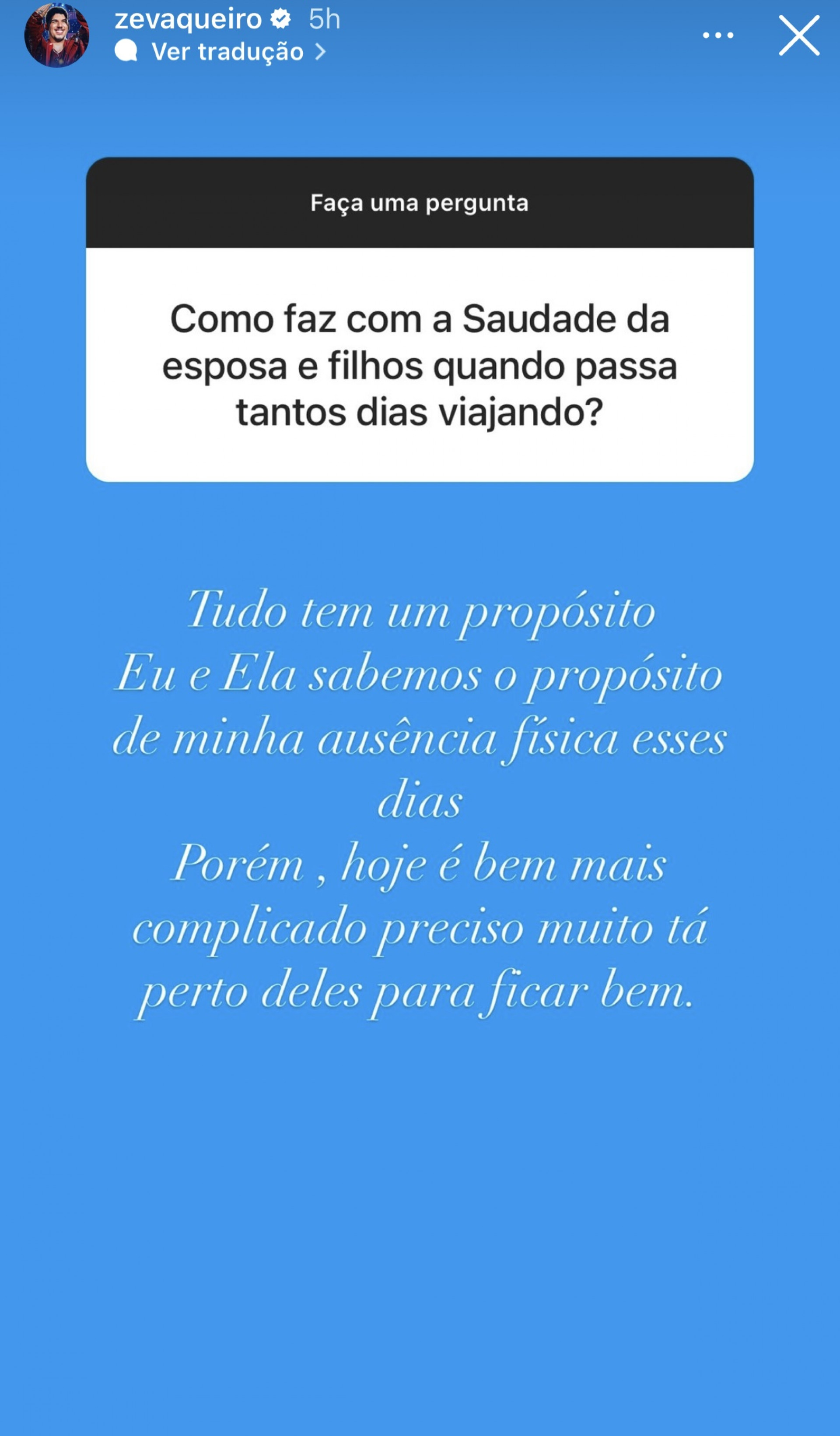 Zé Vaqueiro tira dúvidas dos seguidores - Reprodução