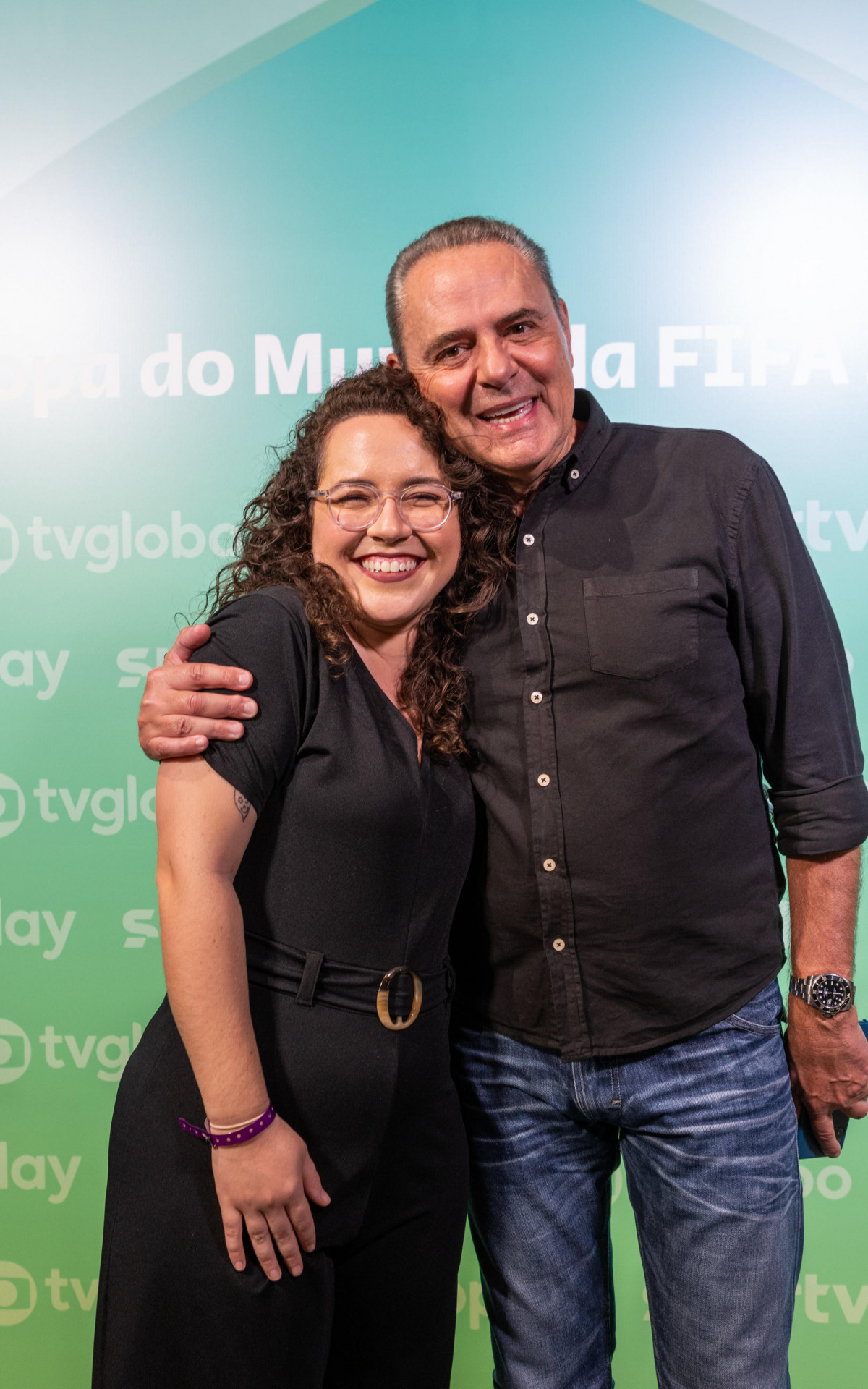 Luis Roberto e Natália Lara - globo / Daniela Toviansky